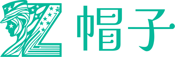 帽子 logo design