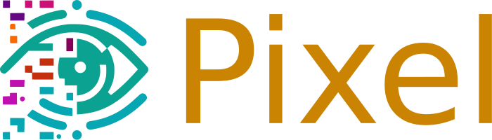 Pixel logo design