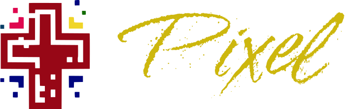 Pixel logo design