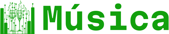 Música logo design