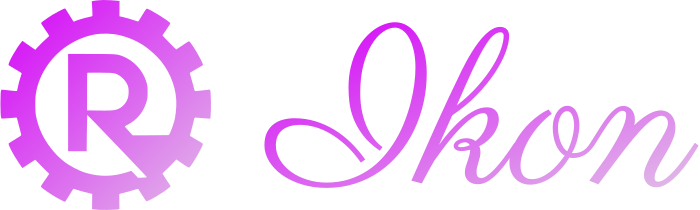 Ikon logo design
