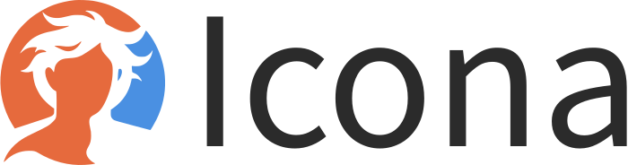 design del logo Icona