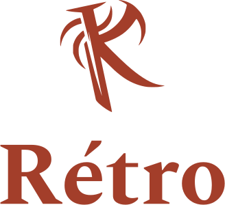 création de logo Rétro