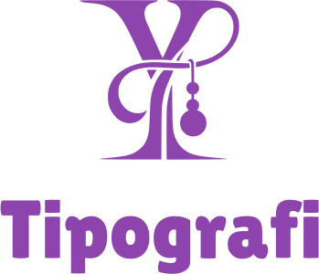 desain logo Tipografi