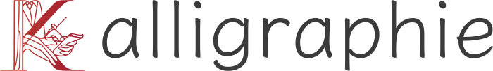 Kalligraphie Logo-Design