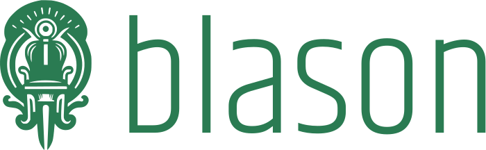 création de logo blason
