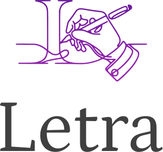 diseño de logotipo Letra