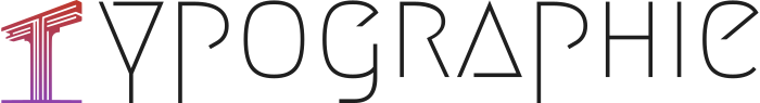 création de logo Typographie