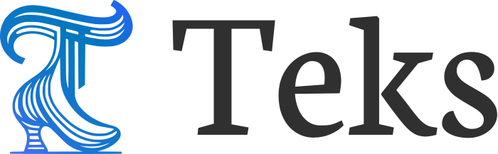 desain logo Teks
