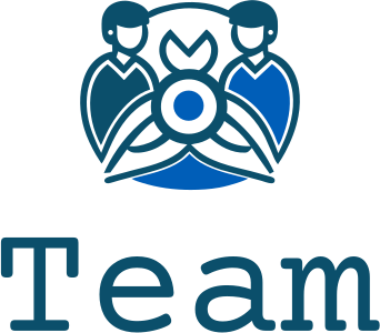 design del logo Team