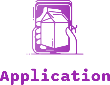 création de logo Application
