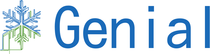 diseño de logotipo Genial