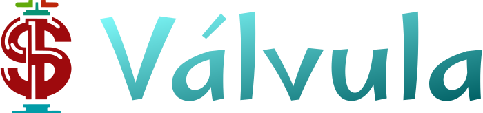 Válvula logo design