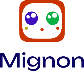 Mignon logo design