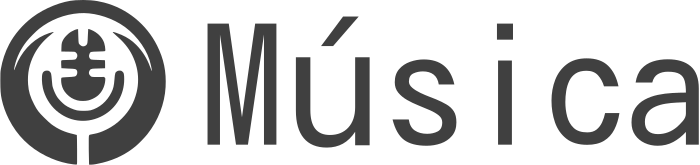 Música logo design
