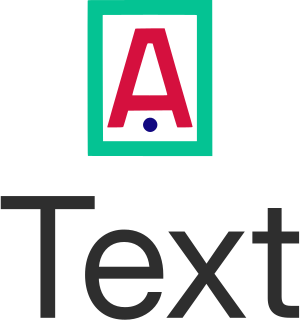 Text logo design