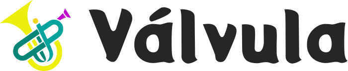 Válvula logo design