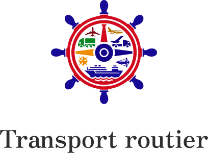 Transport routier logo design