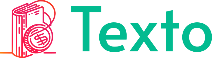 Texto logo design