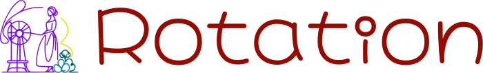 Rotation logo design