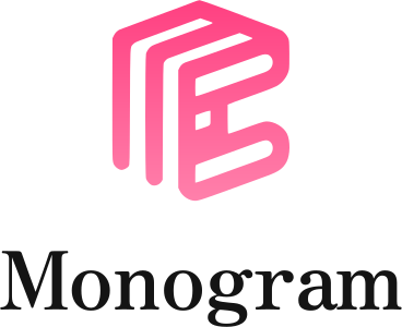 Monogram logo design