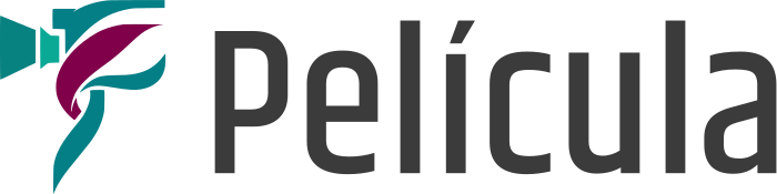 Película logo design