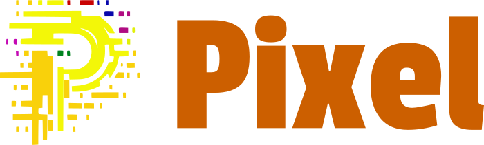 Pixel logo design