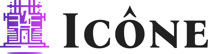 Icône logo design