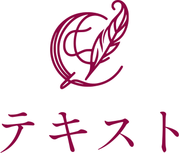 テキスト logo design