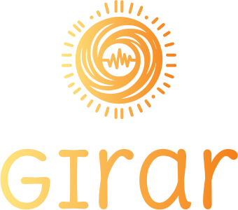Girar logo design