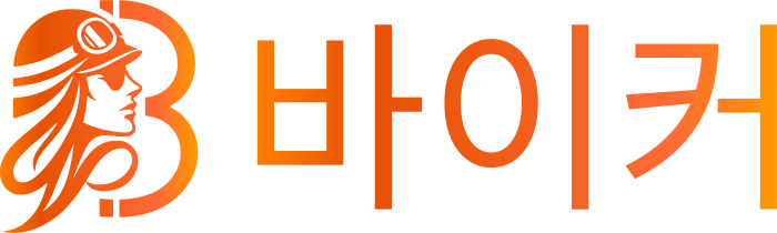 바이커 logo design