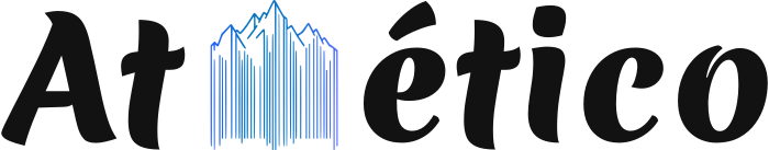 Atlético logo design