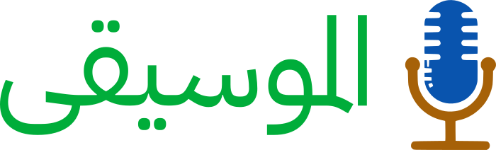 الموسيقى logo design
