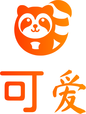 可爱 logo design