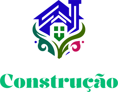 Construção logo design