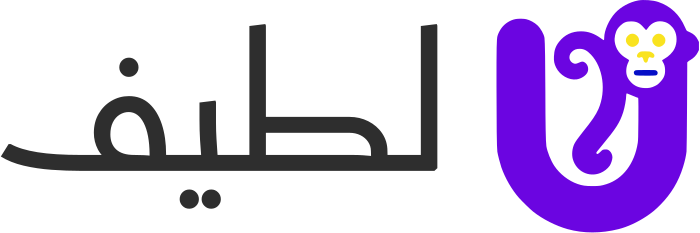 لطيف logo design