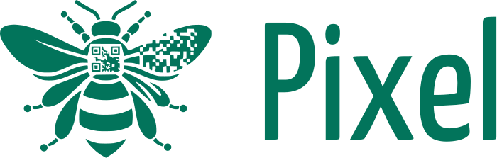 Pixel logo design