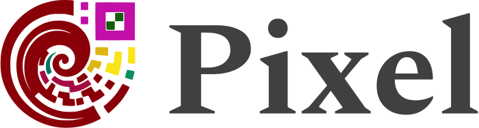 Pixel logo design