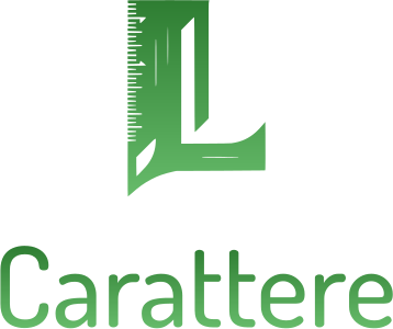 Carattere logo design