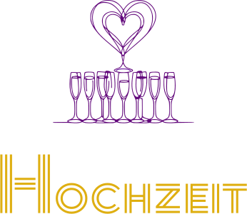 Hochzeit logo design