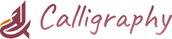 Calligraphy logo design