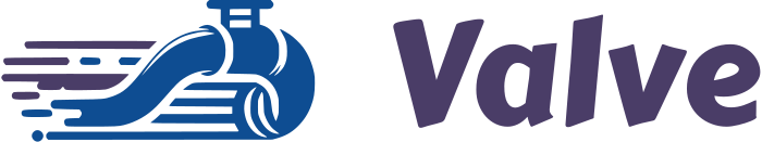 Valve logo design