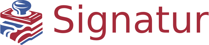 Signatur Logo-Design