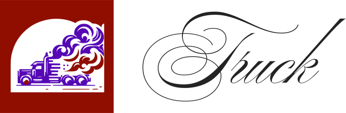 Truck logo design
