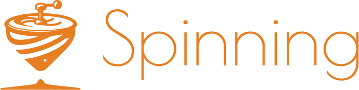 Spinning logo design