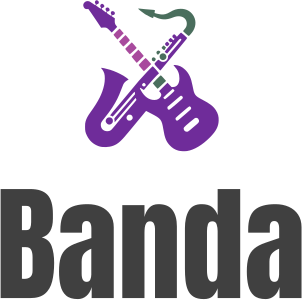 design de logotipo Banda