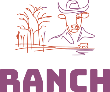 design del logo Ranch