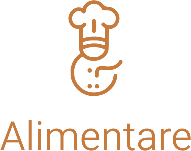 design del logo Alimentare