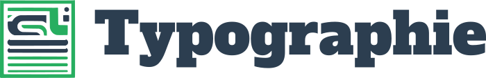 création de logo Typographie