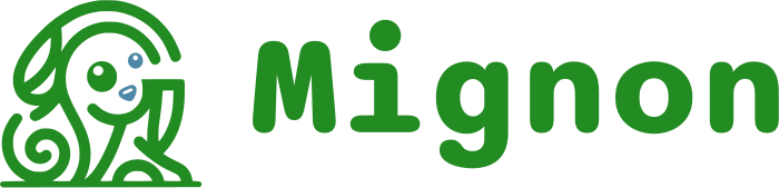 création de logo Mignon